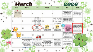 March Calendar